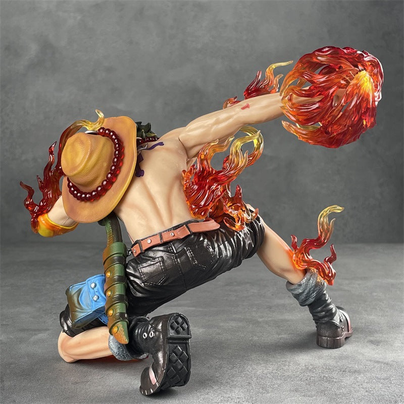 Fire Fist Ace Anime Figure 17.5CM