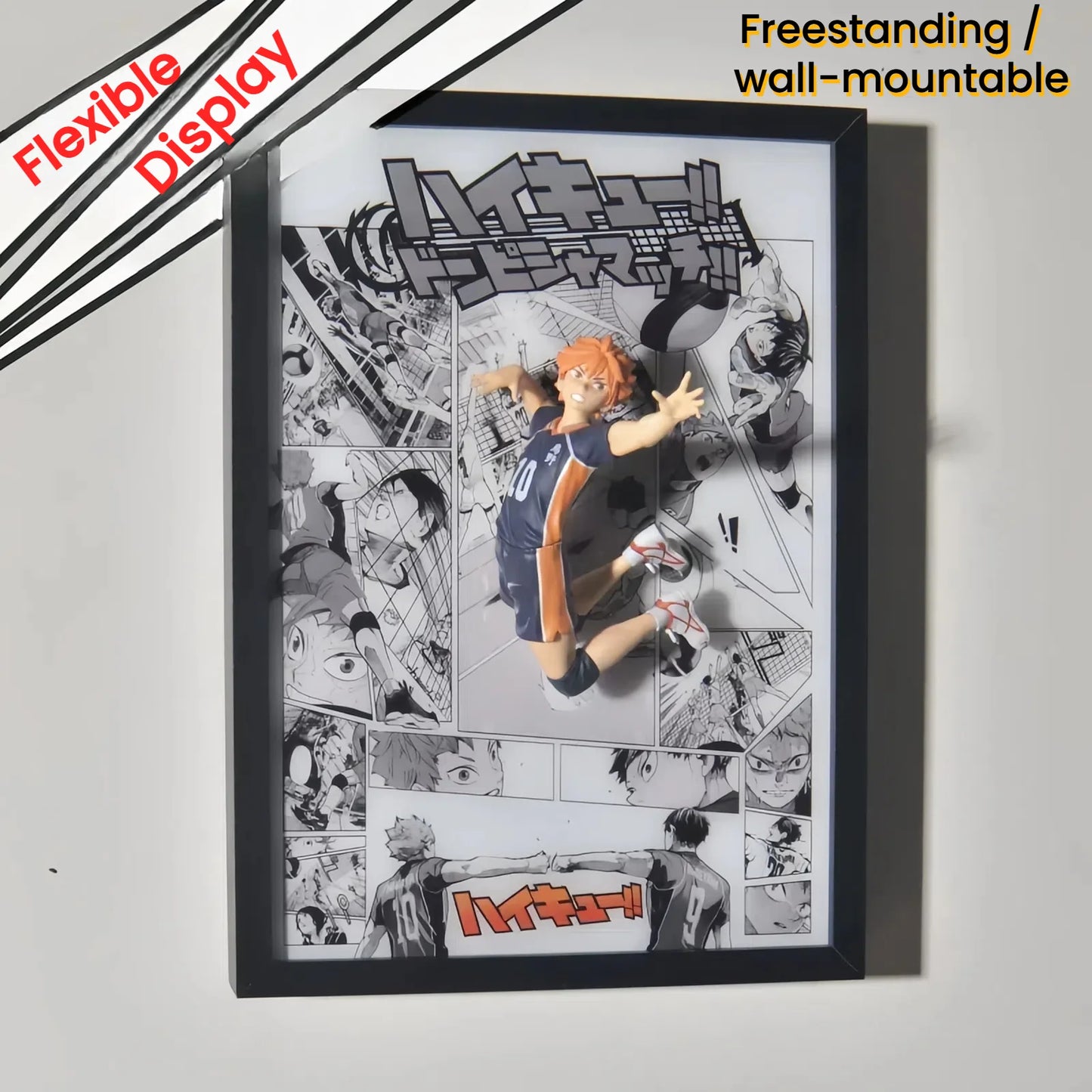 Haikyuu!! Shoyo Hinata 3D Anime Light Painting 23*32cm