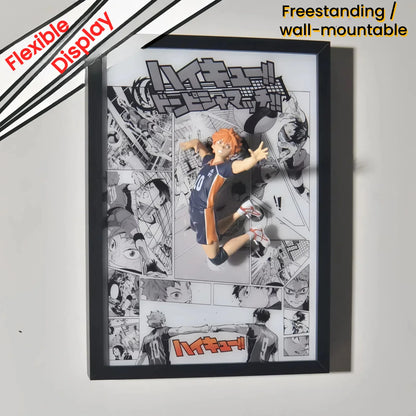 Haikyuu!! Shoyo Hinata 3D Anime Light Painting 23*32cm