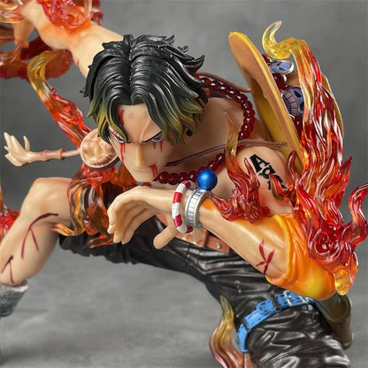 Fire Fist Ace Anime Figure 17.5CM