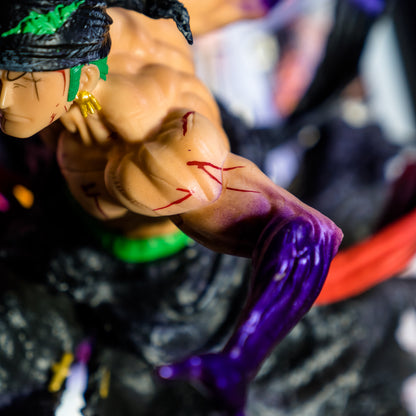 Zoro Anime Figures and 3D Paintings