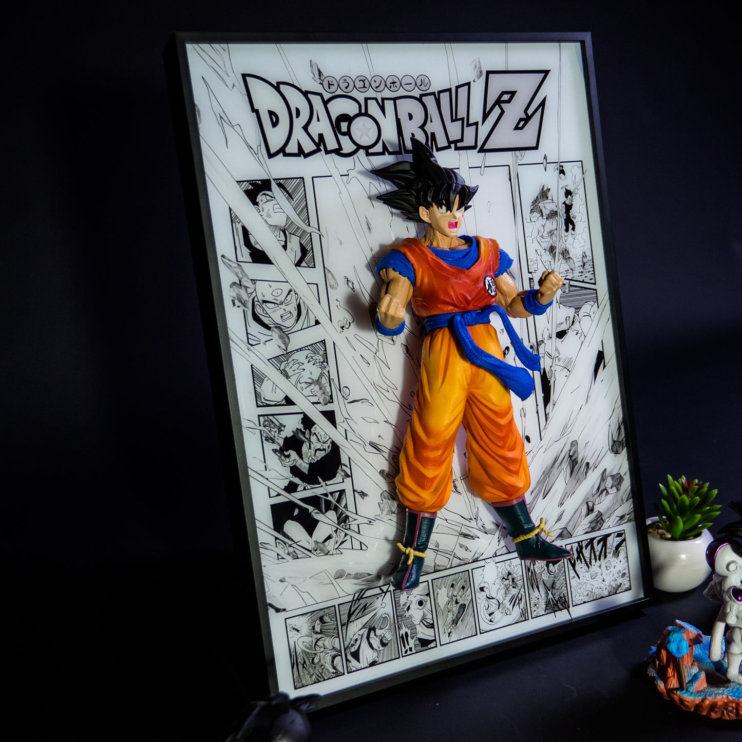 Dragon Ball Z Goku 3D Light Painting