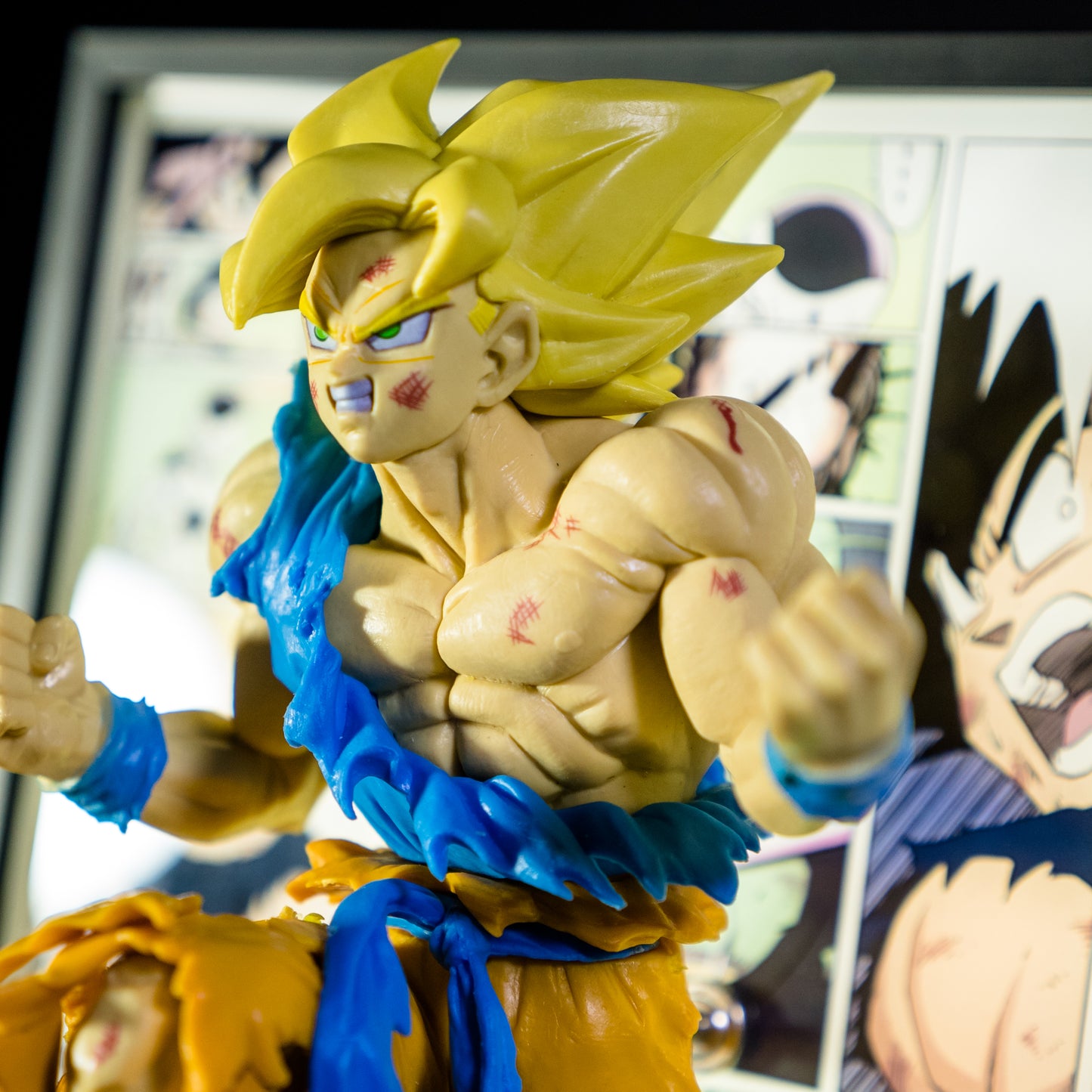 Dragon Ball Z GOKU Superseiyan 3D Light Painting