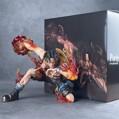 Fire Fist Ace Anime Figure 17.5CM