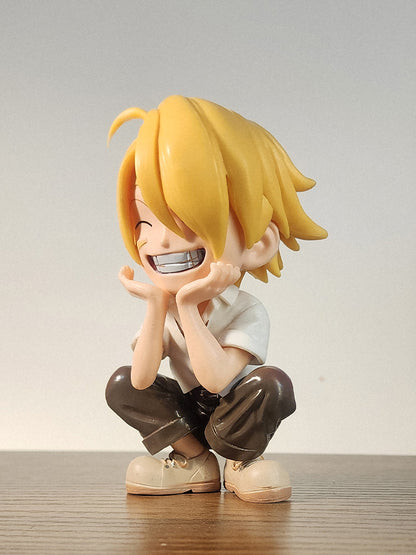 Smiling Sanji Anime Figure 12CM