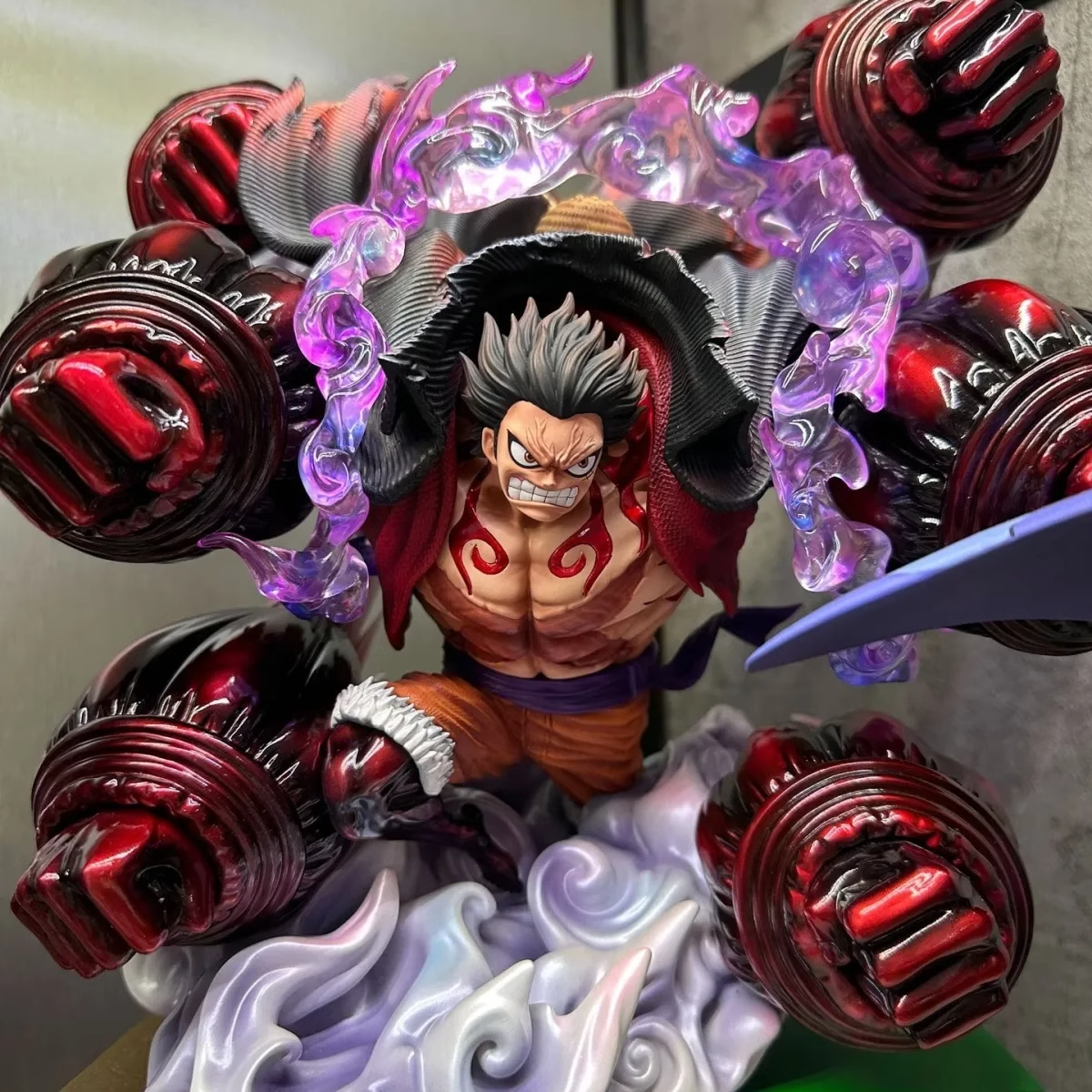 One Piece Luffy Gear 4 Anime Figure 30cm