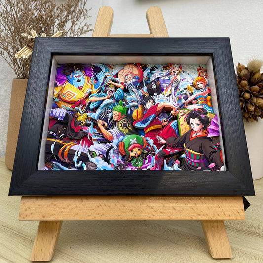 One Piece 3D paintings - Wano Straw Hat Crew