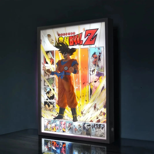 Dragon Ball Z Goku 3D Anime Luminous Painting 32*44cm