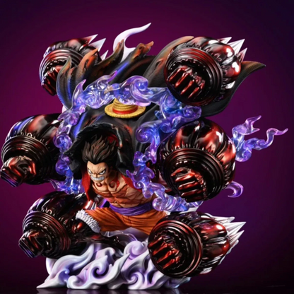 One Piece Luffy Gear 4 Anime Figure 30cm