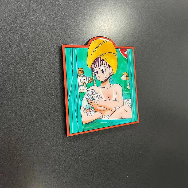 Dragon Ball Z Adventure Van Fridge Magnet