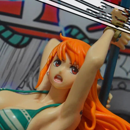 One Piece Nami 3D Light Anime Painting