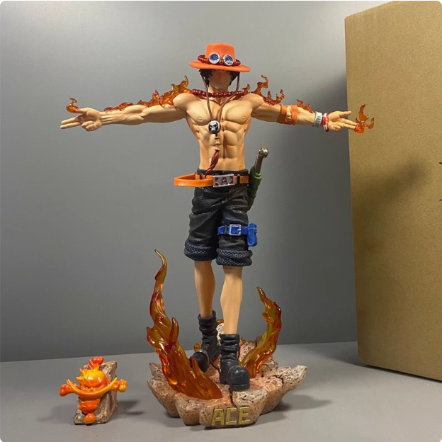 ONE PIECE Ace Flames of Resolve - Limited Edition Figure