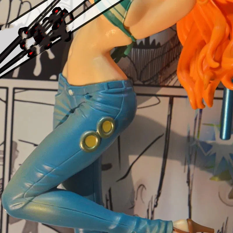 One Piece Nami 3D Light Anime Painting