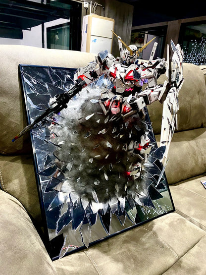 UNICORN GUNDAM BREAKOUT MIRROR FRAME 1:48 MEGA