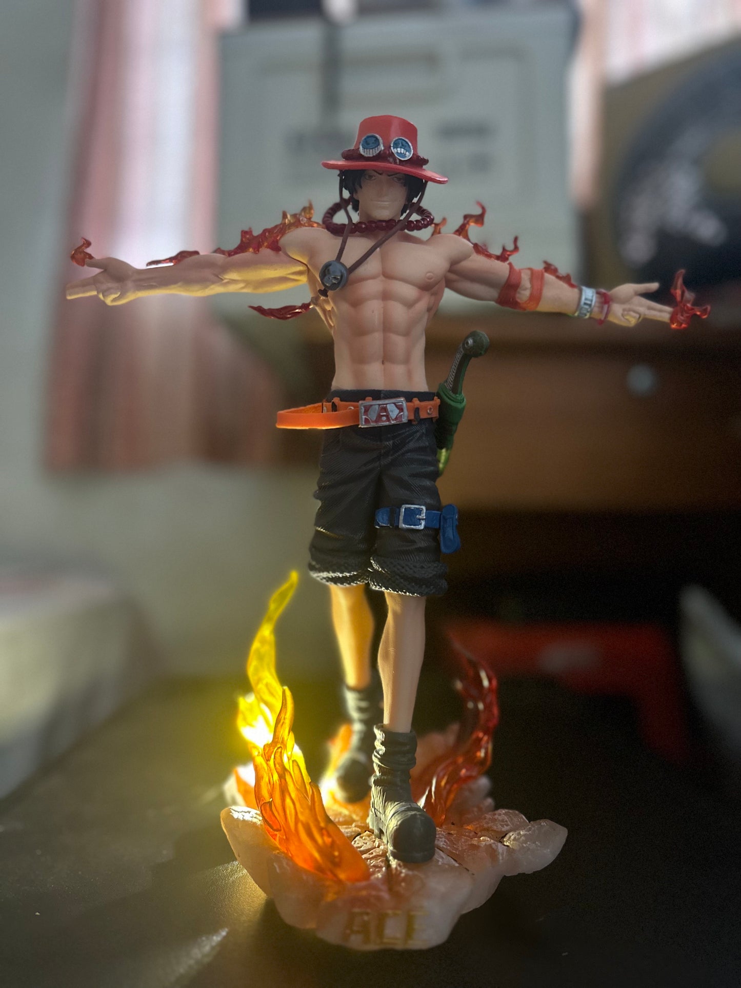 ONE PIECE Ace Flames of Resolve - Limited Edition Figure