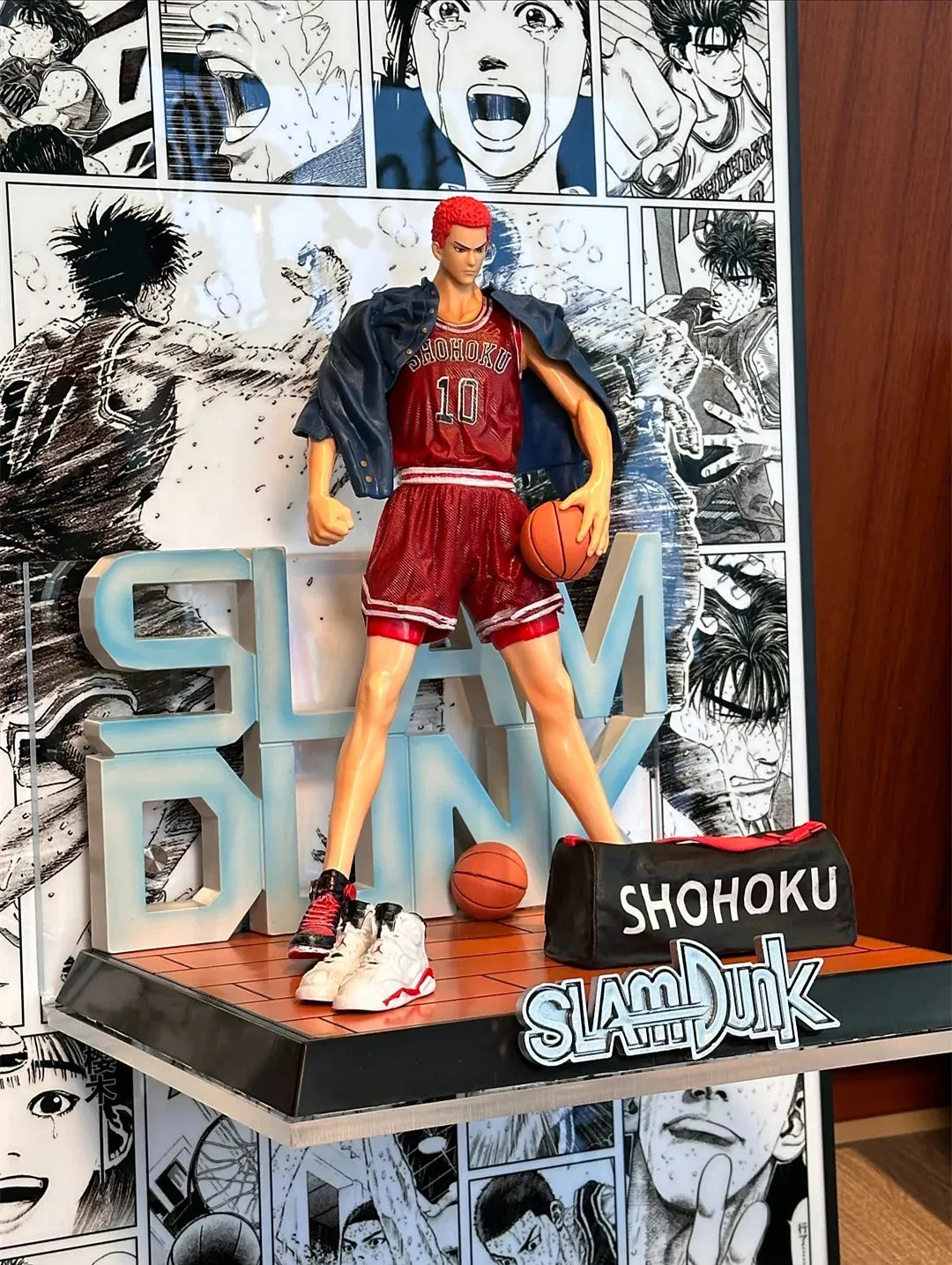 Cadre d'art animé 3D SlamDunk Sakuragi Hanamichi 50*60