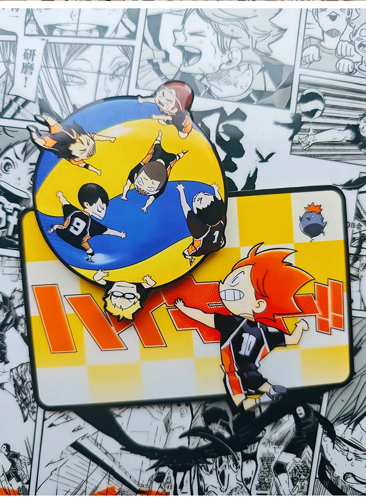 Haikyuu!! Karasuno vs Nekoma Fridge Magnet