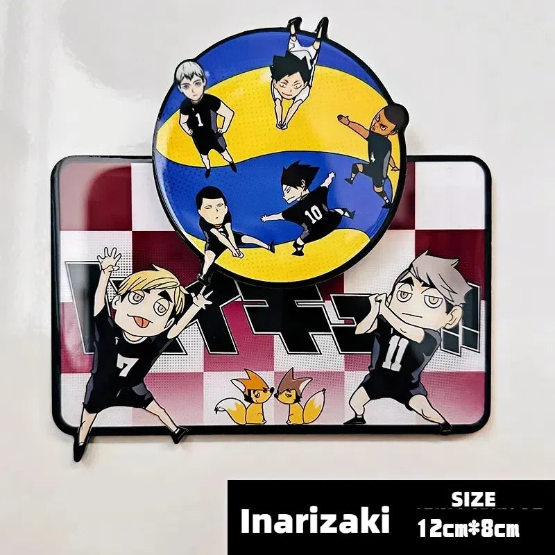 Haikyuu!! Karasuno vs Nekoma Fridge Magnet