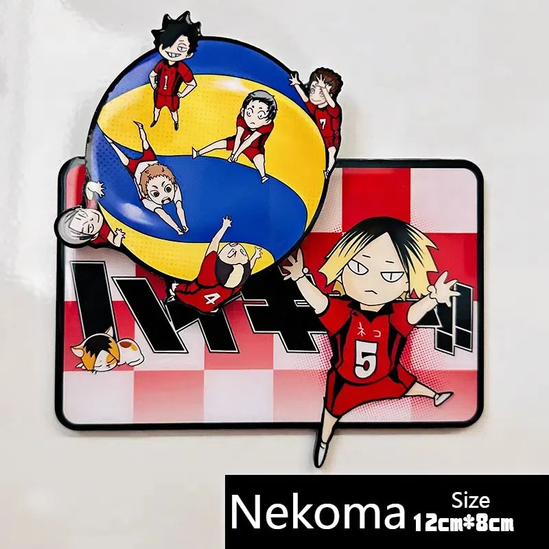 Haikyuu!! Karasuno vs Nekoma Fridge Magnet